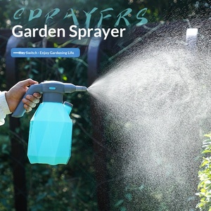 Arrosoir électrique haute <span class=keywords><strong>pression</strong></span> automatique rechargeable avec <span class=keywords><strong>pulvérisateur</strong></span>, capacité de 1,5L <span class=keywords><strong>à</strong></span> 3L, en plastique, pour usage en jardin - Product Image 2