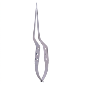 Porte-aiguilles manuel en acier inoxydable pour micro-aiguilles, instrument chirurgical ophtalmique Castroviejo Barraquer pour chirurgie oculaire (vente en gros) - Product Image 1