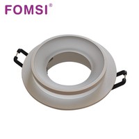 Boîtier de downlight carré LED FOMSI, mat, multi-têtes, pour ampoule LED MR16, cadre pour module LED GU10, spot LED MR16