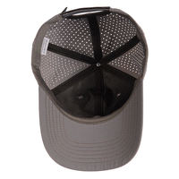 Casquette de baseball d'été personnalisable avec logo, 100 % polyester, séchage rapide, respirante, maille ajustable, style sportif