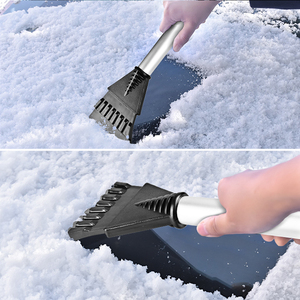 Folta Brusher Impugnatura in Schiuma 2 in 1 Macchina Del Ghiaccio Raschietto Neve Auto Pennello - Product Image 3