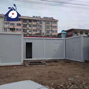 Chine Structure en acier léger maisons modulaires préfabriquées en petit conteneur Maison en conteneur plat - Product Image 3