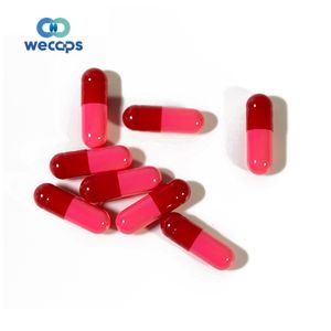 Wecaps Fda certificato vuoto <span class=keywords><strong>Hpmc</strong></span> capsule rosse taglia 0 capsule di pillole vegetali capsule vegetali - Product Image 4
