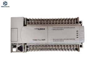 Contrôleur logique programmable PLC FX2N-48MR-001, module de contrôle industriel, unité démontée, entièrement fonctionnel, testé et programmable - Product Image 1