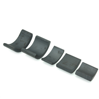 Aimant de ferrite en céramique à haute poudre Y35 Y40 Y46 C8 C12 Aimant de ferrite de segment d'arc pour moteurs industriels/haut-parleur/compteur d'eau