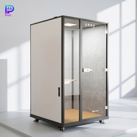 PYinC |   Cabine de bureau insonorisée et cabine téléphonique avec système de ventilation - Convient pour le bureau et la maison.