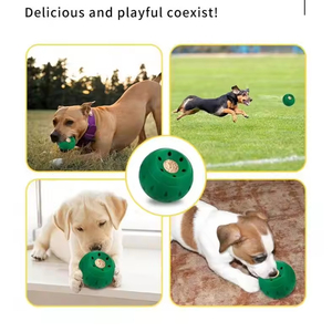 Rubber <b>Dog</b> <b>Ball</b> <b>Dog</b> Chew Toy Natural Rubber Toy Interactive Food Treat <b>Ball</b> <b>Dog</b> Pet Interactive Chew Toy <b>Dog</b> Treat <b>Ball</b> - Product Image 4