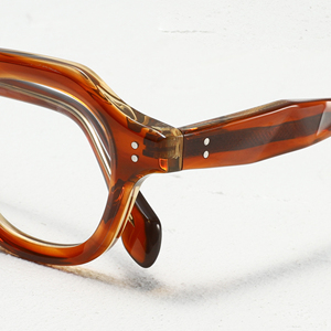 Women Round Full Rim <b>Eyeglasses</b> Solid Color Anti-Uv CR-39 Lens Classic Style Vision Correction <b>Frames</b> - Product Image 3