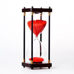 Sablier classique en verre borosilicate haute qualité avec logo personnalisé gratuit, 15/30/60 <span class=keywords><strong>minutes</strong></span>, minuteur, cadeau d'anniversaire, promotion commerciale - Product Image 5