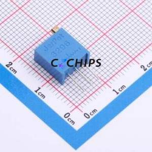 3296W-1-205 Adjustable Resistor / <b>Potentiometer</b> Through hole Component (THT)-3P,9.5x4.9mm Resistor 2mOhm 10% 500mW 250ppm/ - Product Image 1