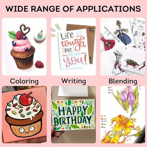 Двусторонние спиртовые чернила, быстросохнущие рисунки, рисунок, раскраска, эскиз манга, граффити, маркер 24/36/48/60/80/72/100/120/168/200/262 - Product Image 5