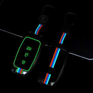 Étui de protection pour clé de voiture en alliage de zinc et gel de silice pour Landwind <span class=keywords><strong>KIA</strong></span> <span class=keywords><strong>Sportage</strong></span> X5 X7 PLUS, <span class=keywords><strong>porte</strong></span>-clés, accessoires de sac - Product Image 3