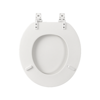 Siège de toilette durable, facile à installer, fermeture douce, dégagement rapide, robuste, ajustement universel pour la plupart des toilettes, accessoires de salle de bain
