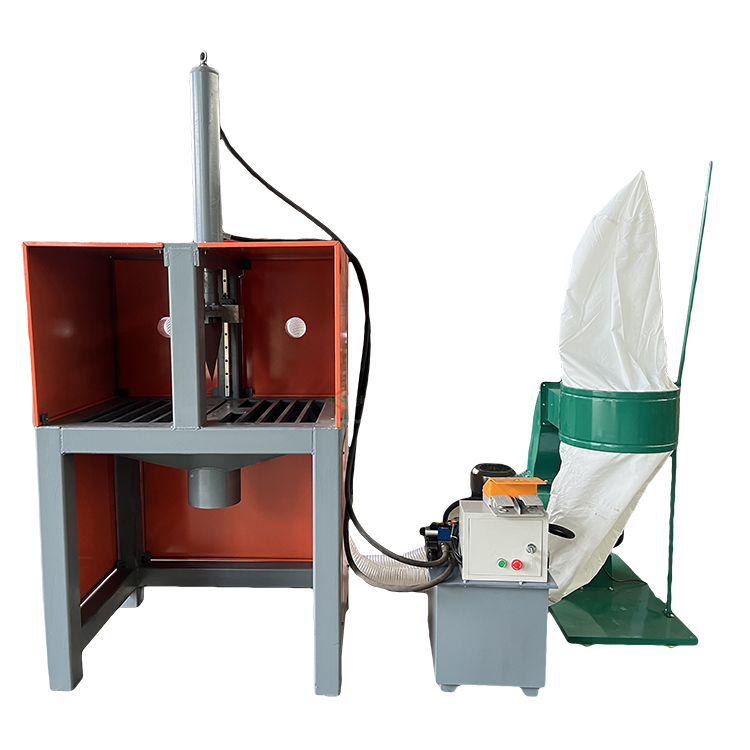 High Performance Converter Honeycomb Ceramic Crusher Catalytic Converter  Cutting Machine With Powerful Hydraulic System