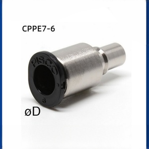 Conector Niquelado Nuevo CPPE7-6 CPPE7-01 CPPE7-M5 para Piezas Neumáticas en Stock - Product Image 2