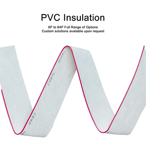工厂定制 FC 16P IDC 灰色扁平带状电缆，带 2*8P 2.54mm 间距 100mm 电线，适用于电子设备 LED 屏幕 PCB - Product Image 5