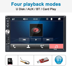 Máy Nghe Nhạc Xe Hơi 7012b, Bộ Đàm Xe Hơi 2Din 7Inch Màn Hình Cảm Ứng USB/SD/MP3/MP4/MP5/BT - Product Image 4