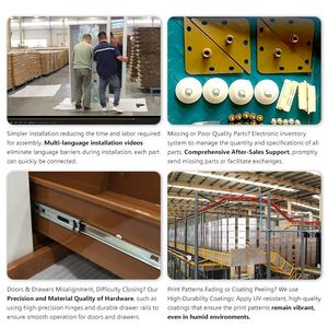 Dormitorio armario almirah luz diseño hierro metal 3 puertas correderas armario <span class=keywords><strong>de</strong></span> acero - Product Image 5