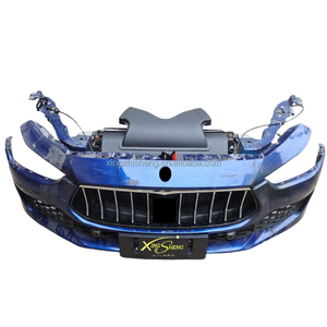 Pour Maserati <span class=keywords><strong>Ghibli</strong></span> Kit utilisé radiateur de phare en plastique cadre de pare-chocs avant et arrière capot de garde-boue - Product Image 1