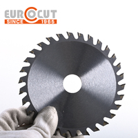 Lame de scie EUROCUT TCT, lames de scie en carbure à crêtes, lame de scie circulaire TCT pour la coupe
