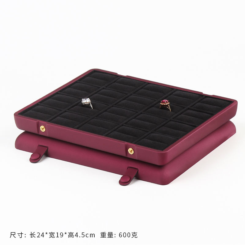 Bague Rouge &amp; noir