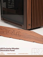 Boîtier d'ordinateur de bureau ATX Full Tower ProArt Creator PA602 Wood Edition avec détection de poussière infrarouge