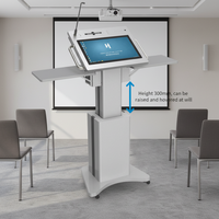 Pupitre numérique intelligent pour église, avec écran interactif 4K anti-reflet, micro et SDK, pour utilisation en intérieur