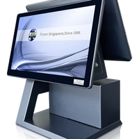Caja Registradora Autoservicio con Impresora Térmica Integrada, Sistema Operativo Windows, Pantalla Táctil Capacitiva, 8GB de RAM, Disco Duro de 64GB, Bluetooth 5.2
