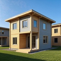 Maisons préfabriquées modernes en conteneurs, structure en acier à panneaux sandwich, design étanche pour usage en villa, installation rapide, durée de vie 50-70 ans