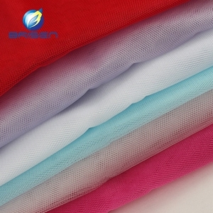 Mô hình vải tuyn đám cưới màu hồng dây sợi nhỏ lưới vải - Product Image 4