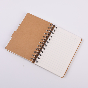 <span class=keywords><strong>Cuaderno</strong></span> <span class=keywords><strong>con</strong></span> Cubierta de Papel Kraft, Encuadernación en <span class=keywords><strong>Espiral</strong></span>, Logotipo Impreso, Páginas Interiores <span class=keywords><strong>con</strong></span> Líneas Horizontales y <span class=keywords><strong>Separadores</strong></span>, Impresión Clara - Product Image 3