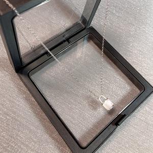 Cadena de Plata Pura S925 de Artesanía Italiana, Elegante y Sencilla, Collar Floral Medieval Francés, Diseño de Nicho, Dijes de Perlas - Product Image 2