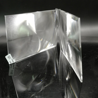 Loupe optique en plastique personnalisable de 0.5 à 100mm avec structure plan-concave prise en charge par l'OEM