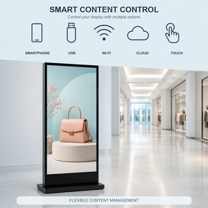 Écran LCD de vitrine haute luminosité 43 49 55 65 pouces, affichage publicitaire numérique suspendu pour magasin - Product Image 6