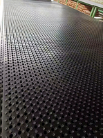 Tapis de benne en caoutchouc synthétique pour extérieur, 10 mm, 1830 mm, découpe personnalisée