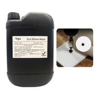 Photopolymère rigide standard de la résine 355nm rigide universelle pour la résine photopolymérisable par lumière blanche d'usage universel d'imprimante de SLA 3D