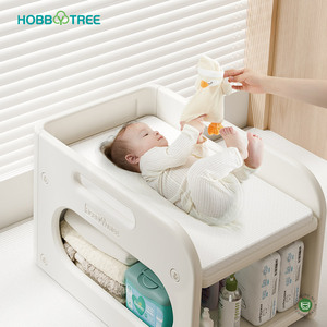 Không thấm nước và dễ dàng để làm sạch di động tối giản bé thay đổi bảng với kệ lưu trữ bé tã thay đổi trạm - Product Image 1