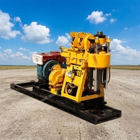 Machine de forage Hengwang de Chine / Foreuse à eau diesel portable avec moteur diesel