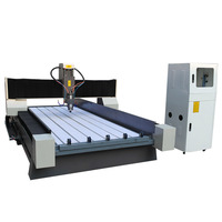Routeur CNC robuste à broche unique 5 kW de haute précision pour la gravure de pierre, marbre, granit et pierres tombales
