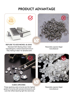 <span class=keywords><strong>Anello</strong></span> in Argento Sterling 925 Stile Punk con Corona da Principessa, Fascia con Gemme CZ, Taglio Ovale, Placcato in Rodio per Matrimoni e Feste - Product Image 6