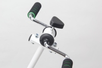 Máquina de Ejercicios con Pedales, Mini Gimnasio en Casa, Bicicleta de Ejercicios para Pies, Manos y Piernas, Portátil, Terapia Física, Acero, Digital