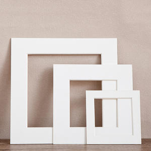 Prédécoupé 6x8 8x10 pouces Matboard <span class=keywords><strong>Passepartout</strong></span> couleur verte prédécoupé 4x6 pouces montage noir blanc tapis pour cadre Photo - Product Image 1