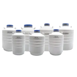 YDS-15 25L Low Temperature Biological Sample Liquid Nitrogen Dewar Container For Semen Storage