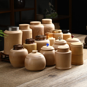 กล่องเก็บชาแกะสลักด้วยมือทำจากไม้ไผ่บรรจุชาแบบปิดผนึก - Product Image 5