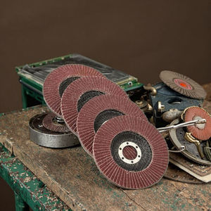 אלומיניום 100 מ "מ מקצועי שחיקה גלגל דיסק flap ביצועים גבוהים עבור משטח שחיקה כלים שוחקים בד קרמיקה קרמיקה - Product Image 1