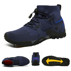 Chaussures <span class=keywords><strong>de</strong></span> sport montantes pour hommes et femmes, en tissu extensible, pour la course, l'alpinisme, la randonnée et le trekking en extérieur, été - Product Image 5