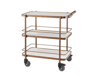 Hiện đại thép không gỉ khách sạn Party Wedding ăn uống rượu nước giải khát xe đẩy với Wine Cellar & Home Bar sử dụng - Product Image 4