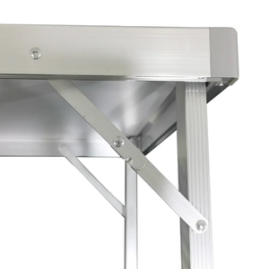 Custom Portable Heavy Duty Aluminum Beer Camping <b>Folding</b> <b>Table</b> 8ft - Product Image 4