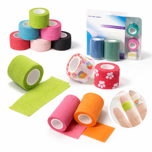 Cinta <span class=keywords><strong>de</strong></span> vendaje deportiva Kitty <span class=keywords><strong>Futbol</strong></span> Lastik Bandaj Fala autoadhesiva en blíster, vendaje veterinario para mascotas, vendaje cohesivo - Product Image 1