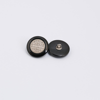 Boutons en plastique style designer, imitation marbre blanc, boutons à tige centrale pour vestes en tweed stylées